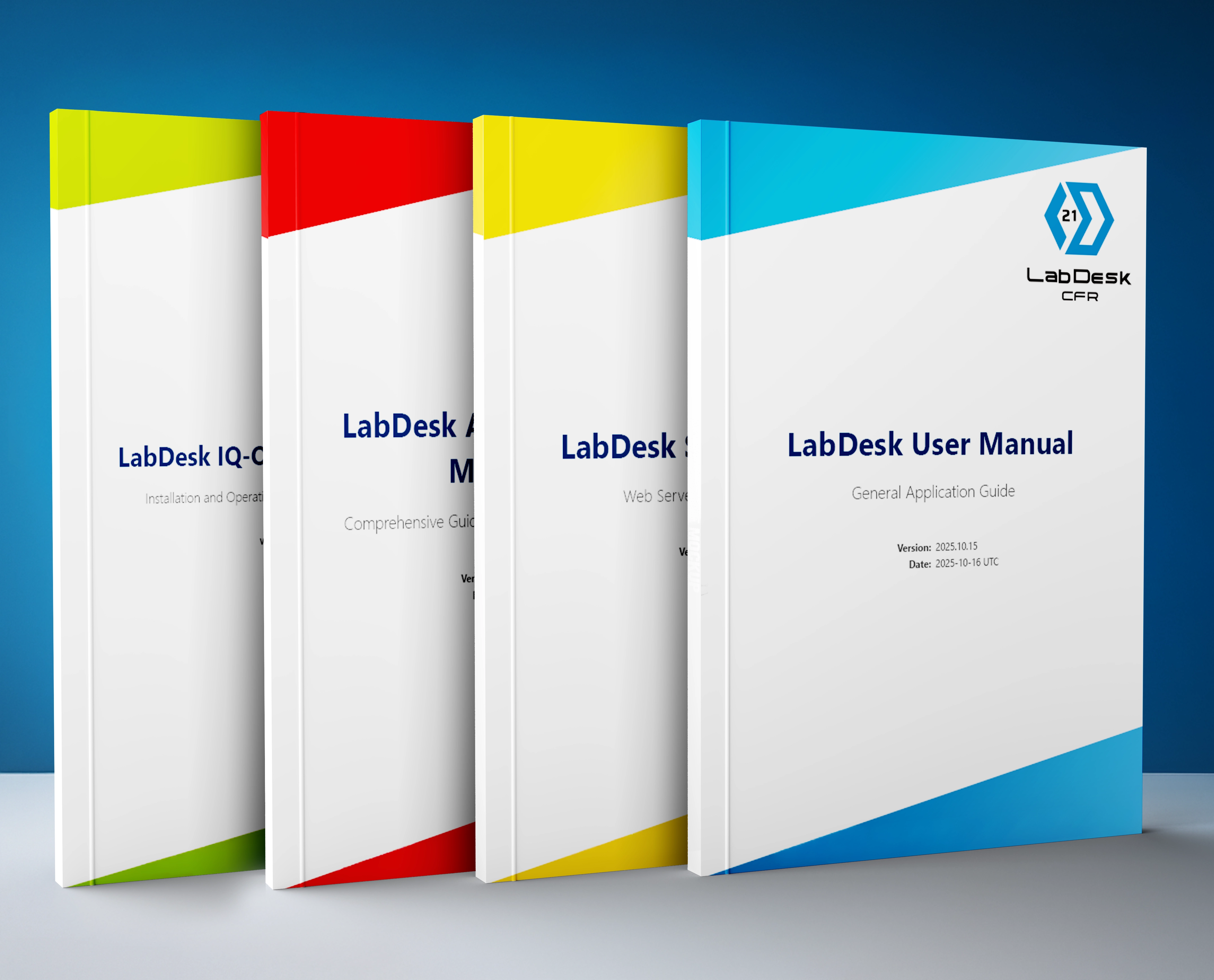 LabDesk CFR documentation and manuals set