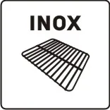 Stainless steel wire shelf INOX
